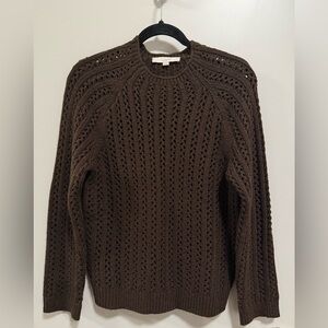 Chocolate/Espresso Brown Knit Sweater